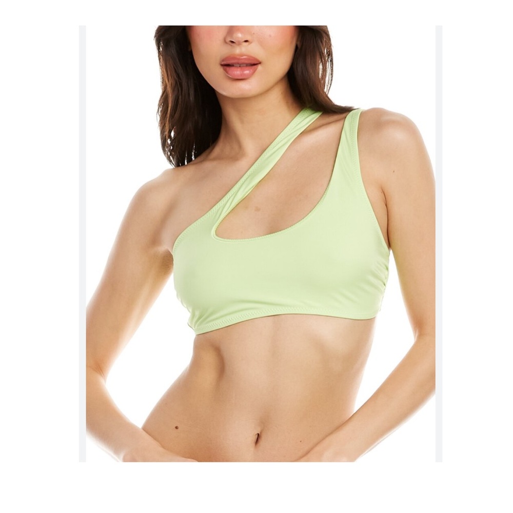 NWT Solid & Striped the Brody Bikini Top in pistachio sz S